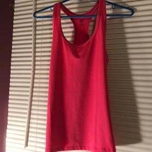 Hot pink tank top